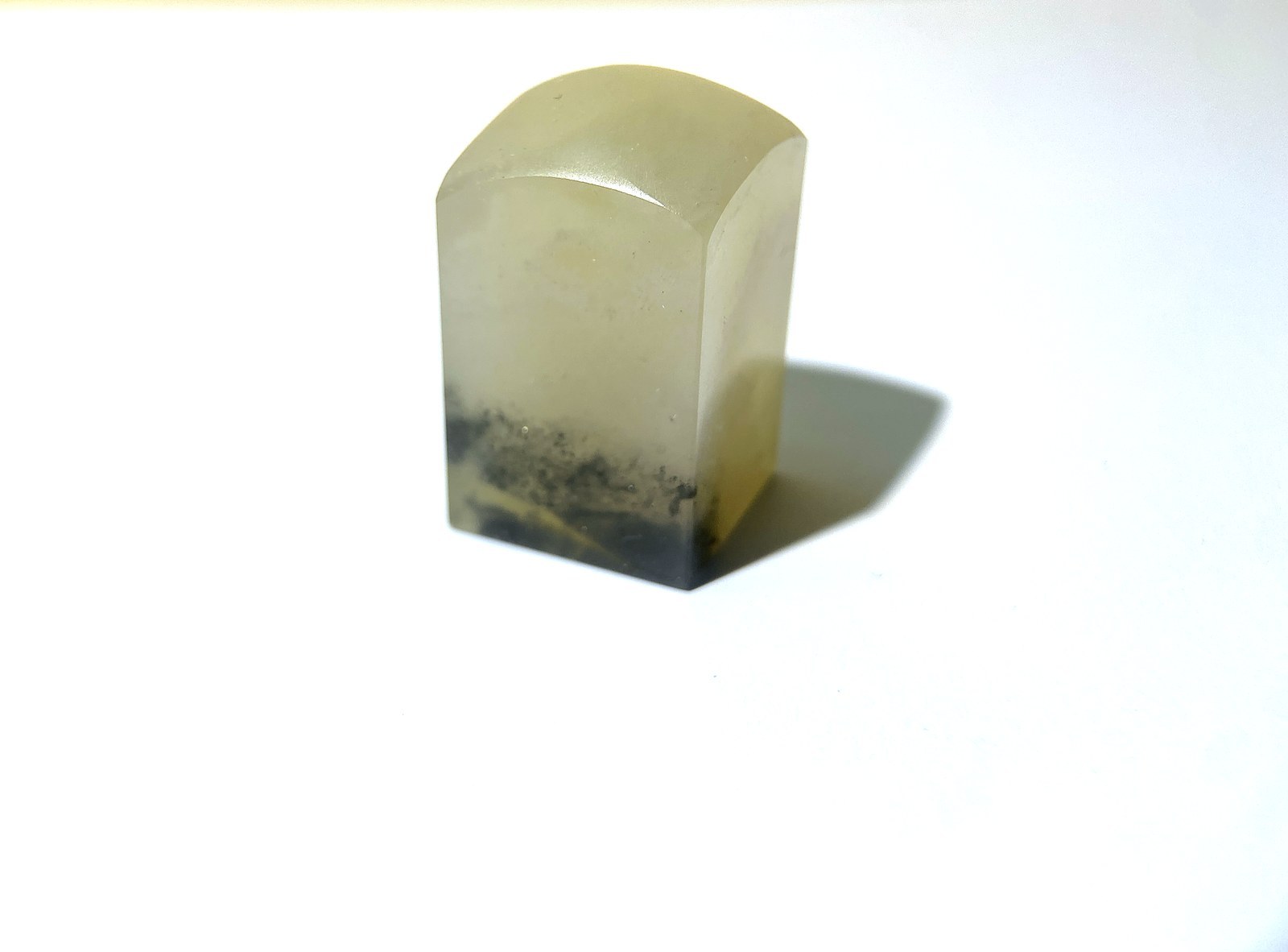 Black Frost natural soapstone seal blank