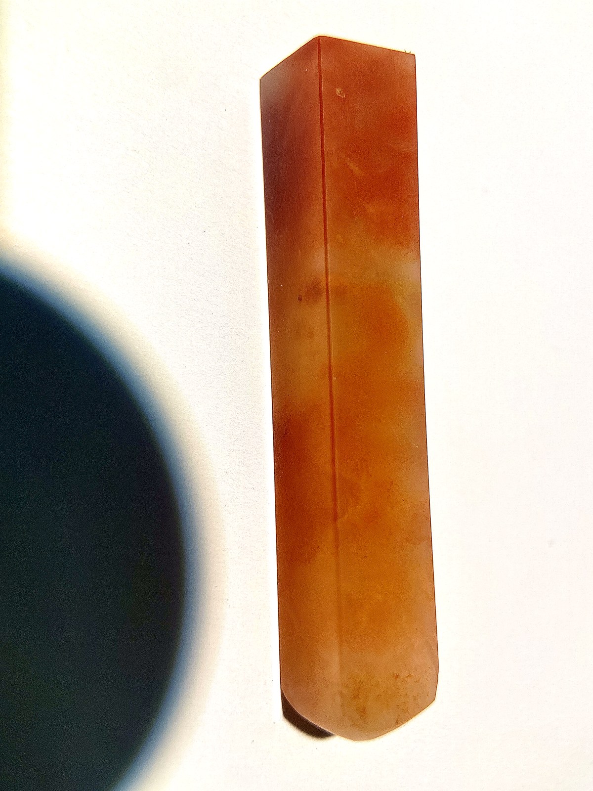 Cinnabar Red stone seal