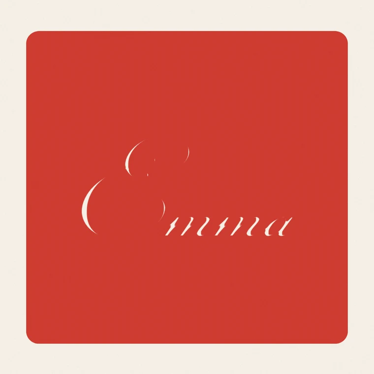 English script seal for Emma